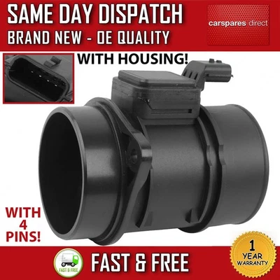 FOR NISSAN JUKE F15 1.5 DCI 2010-2019  MAF MASS AIR FLOW SENSOR METER - Image 1 of 4