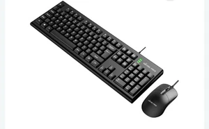Combinaison clavier et souris filaire Panther Force durable, pour travail et jeu PF289 - Photo 1/3