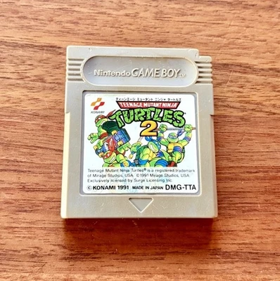 Nintendo Gameboy Spiel Ninja Turtles 2 - Japan Import - Game Boy Modul - Bild 1 von 2