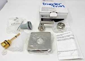 Delta Ashlyn Three Function Diverter Valve Trim Brilliance Stainless T11864-SS - Picture 1 of 9