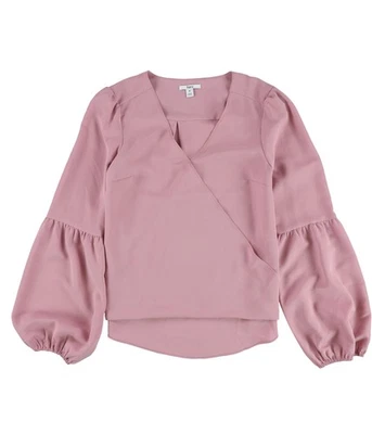 Blusa tejida manga blusa bar III para mujer, malva de noche, M Foto 1 de 2