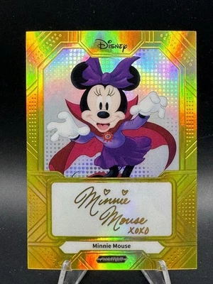 Minnie Mouse 2025 Kakawow Phantom Disney Auto Chrome Gold Refractor 2/10 - Bild 1 von 2