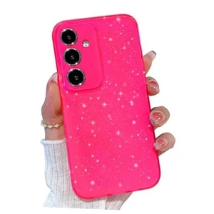 for Case, for Galaxy A16 5G Case Glitter for Samsung Galaxy A16 5G Hot Pink - Picture 1 of 8