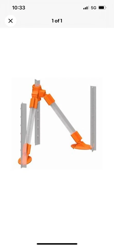 Dare Products CB-360-TP T-Post Corner Brace Kit T-Post Driver Needed -
