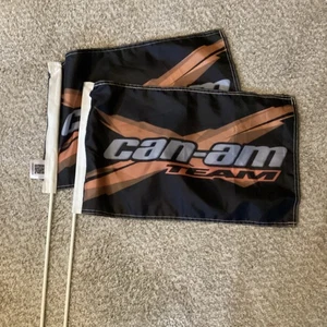 (2) JLP Seguridad Decorativa Alta Visibilidad Resistencia Viento 12x19 Glamis Can-am - Imagen 1 de 4