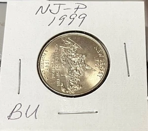 1999-P New Jersey State Quarter (Brilliant, Uncirculated) - Picture 1 of 2