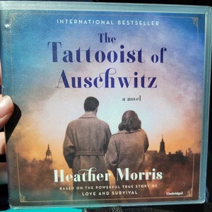 The Tattooist Of Auschwitz Unabridged Heather Morris AUDIO BOOK CD Jewish true - Picture 1 of 2