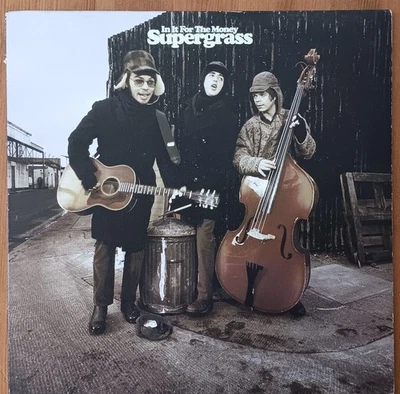 supergrass vinyl in it for the money original 1997 pressing textured cover - Image 1 of 2