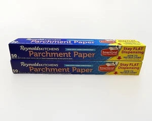 Reynolds Cucine Carta Pergamena Smart Grid 3x Riutilizzabile 40 piedi 15 50 piedi quadrati x 2 - Foto 1 di 2