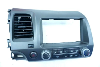 2007 HONDA CIVIC COUPE CLIMATE CONTROL HAZARD SWITCH W/ AIR VENT BEZEL TRIM OEM - Image 1 of 4