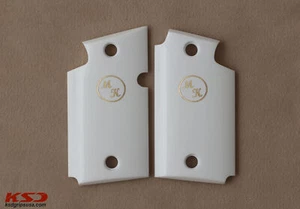 Impugnature acriliche bianche compatibili marca KSD Sig Sauer P938 - Foto 1 di 1