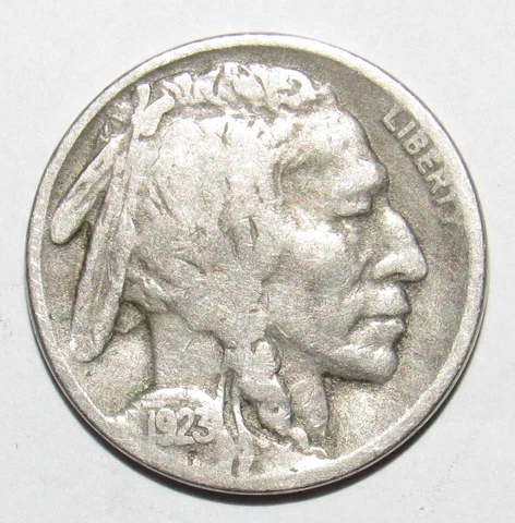 1923 S Buffalo Nickel FINE (O2) Cover