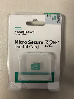 Hewlett Packard 32GB MICRO SD SECURE DIGITAL EM FLASH MEDIA KIT SD MEMORY CARD - Image 1 of 2