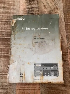 SONY PVW-2800P User Manual - Bild 1 von 7