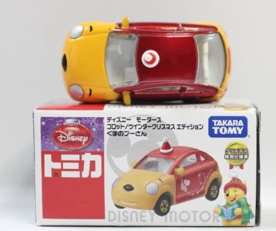 Disney Tomica Disney Motors Corot Invierno Edición Navidad Winnie the Pooh Foto 1 de 4