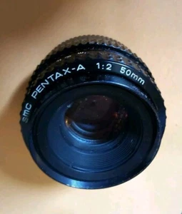 LENTE SMC Pentax A 1:2 50 mm ¡hermosa forma! - Imagen 1 de 4