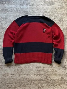 OG Polo Ralph Lauren Stadium 1992 P.Wing Sweater Crewneck Sz L Rare 1/1 Vintage  - Picture 1 of 11