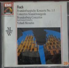 Bach Bach. Brandenburgische Konzerte No. 1-3. Yehudi Menuhin. E (CD) (UK IMPORT)