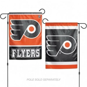 Philadelphia Flyers 12x18 Double Sided Design 2 Sided Garden Flag NHL Hockey - Picture 1 of 1