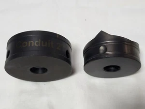 61.5 mm - 2" Conduit TriStar Mild Steel Punch & Die Set - Picture 1 of 2