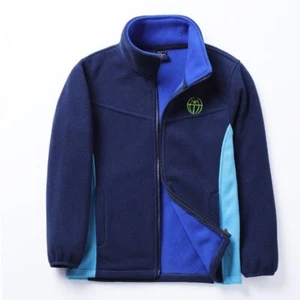 Spring Autumn Children Kids Jackets Hoodies Big Boys Girls Polar Fleece Thick US - Picture 1 of 9