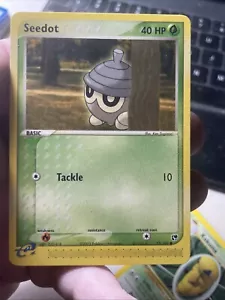 Pokemon Card - Sandstorm 77/100 - SEEDOT (common) - Picture 1 of 2