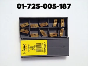 GIP 6.35E-0.80 IC 656 Hartmetalleinsatz Iscar NEU im Paket mit 10 Stück Überbeständen - Bild 1 von 6
