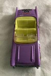 Kellogg’s Rice Krispies 57 Chevy Bel Air Convertible Matchbox Die Cast Purple - Picture 1 of 5