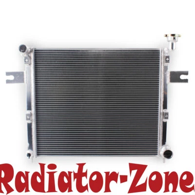 For Jeep Grand Cherokee Commander 4.7 3.7 6.1 2006-2010 2-Row Aluminum Radiator - Изображение 1 из 4