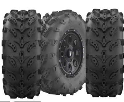 25x10x12 SET OF 3 SWAMP LITE TIRE 25 10 12 ATV 6PLY SUZUKI KING QUAD 700 750 400 - Изображение 1 из 3