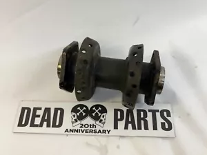 Harley dual flange OEM steel Shovelhead spoke wheel hub - Picture 1 of 5