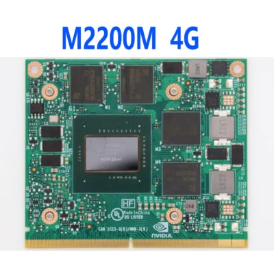 For HP ZBook15 G3 G4 ZBook 17 G4 Video Graphic Card M2200M 4G N17P-Q3-A1 - Image 1 of 4
