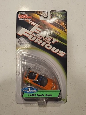 Racing Champions The Fast & The Furious 1995 Toyota Supra "Super" Print ERROR - Image 1 of 3