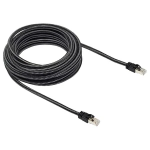 Amazon Basics Braided High Speed Cat-7 Gigabit Ethernet Internet Cable 25 Feet - Afbeelding 1 van 4