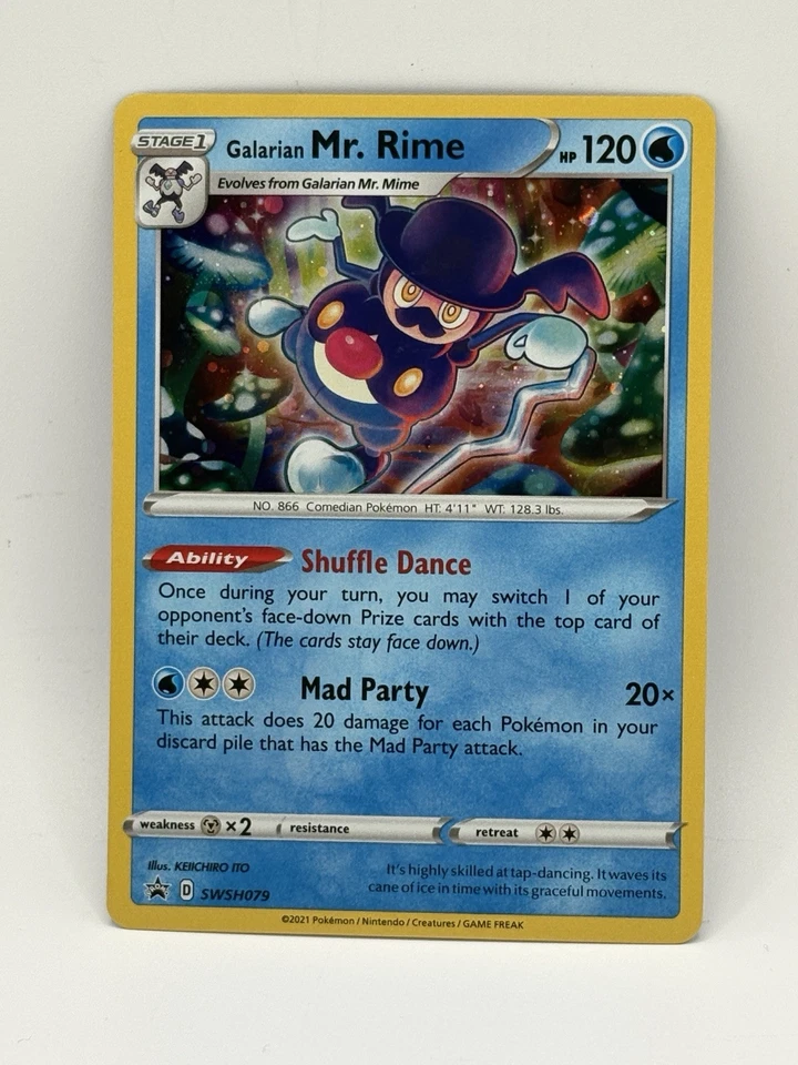 Galarian Mr. Rime SWSH079 SWSH: Sword & Shield Promo Cards Holo - Image 1 of 1
