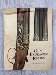 Gun Engraving Review E. C. Prudhomme 1961 2nd Hardcover Dust jacket book rifle - Picture 1 of 16
