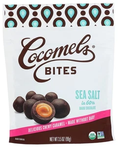 Cocomels Chewy Caramel, Sea Salt Flavor, 3.5 Ounces (Pack Of 6) - Picture 1 of 1