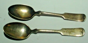 2 VINTAGE FREIMAURER TEMPEL TEELÖFFEL - Bild 1 von 1