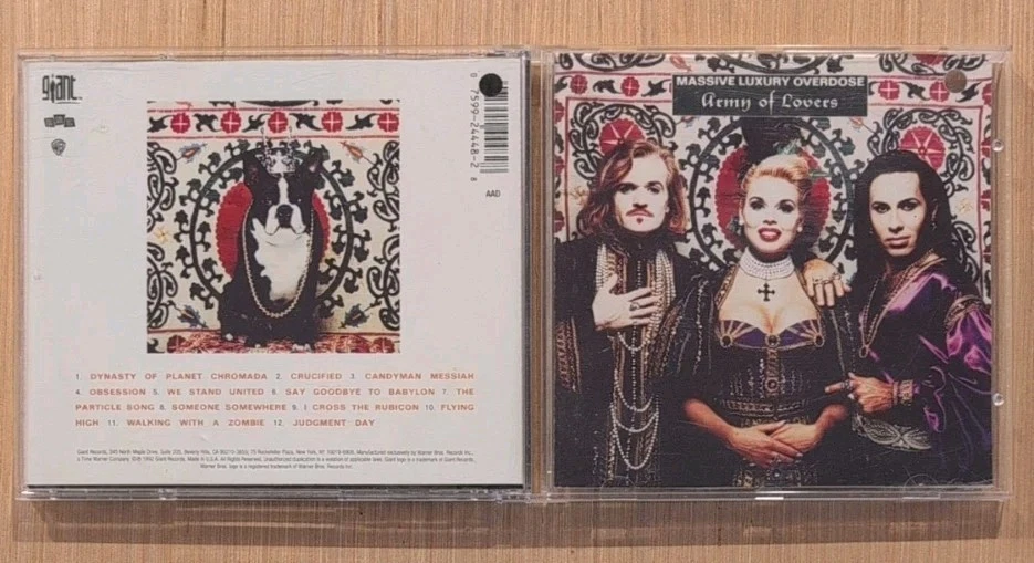 Army Of Lovers Massive Luxury Overdose CD Giant Records Foto 1 de 3