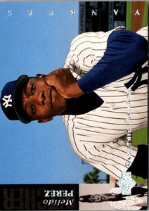 1994 Upper Deck Melido Perez #471 New York Yankees Baseball Card - Picture 1 of 2