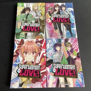 Superwomen in Love Honey Trap and Rapid Rabbit Vol 1-4 by Sometime English Manga - Imagen 1 de 4
