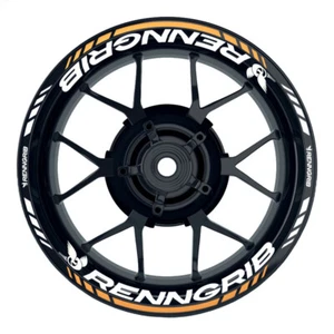Adesivi Per Cerchi Moto Wheelsticker Renngrib DPP Oro - Foto 1 di 2