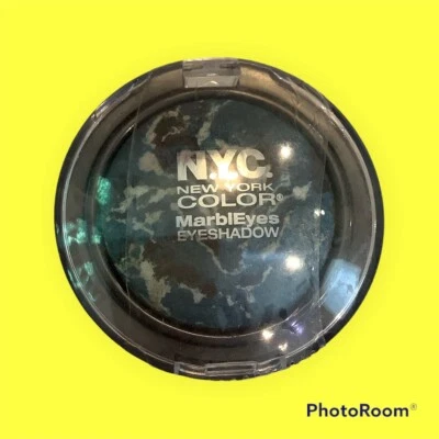 NYC New York Color MarblEyes Pressed Eyeshadow Aquamarine New! - Image 1 of 2