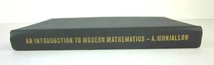 An Introduction to Modern Mathematics Monjallon Hardcover Book Univ. Math Texts - Picture 1 of 10