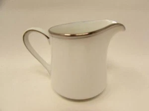 Countess by Crown Empire Creamer White Platinum Trim   b53 - Picture 1 of 2