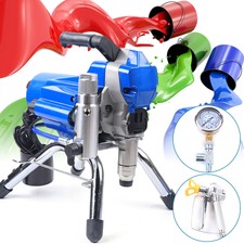 2200W Airlessgerät Hochdruck Farbsprühgerät Farbspritzgerät Farbspritzmaschine