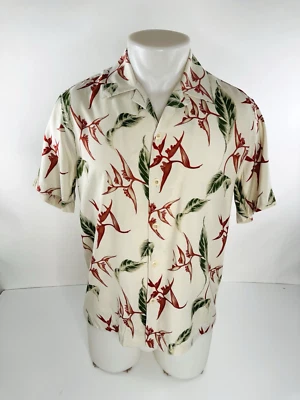SANDRO Paris - Floral Hawaiian Aloha Mens S Shirt - EXCELLENT - Image 1 of 4