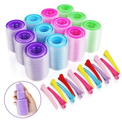 51 Pcs Lockenwickler Selbsthaftend in 3 Größen Haftwickler und Multicolor Haa... - Bild 1 von 4