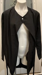 NWT ReVamped Open Jacket Shrug Tie Belt and Drawstring Bottom. Slash Pockets XS - Picture 1 of 12