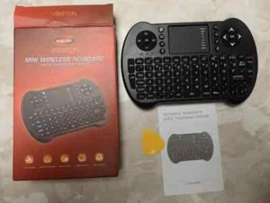 VIBOTON S501 2.4GHz MINI WIRELESS KEYBOARD WITH TOUCHPAD - Picture 1 of 11